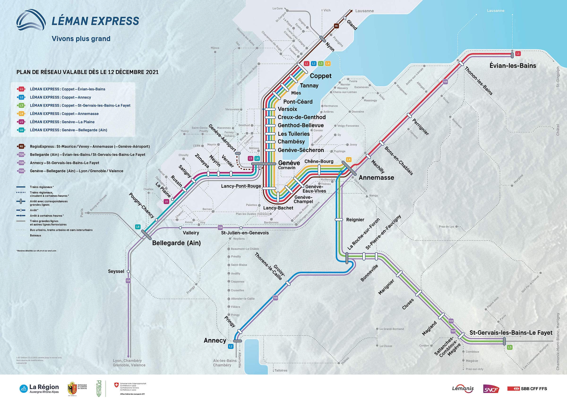 Le Léman Express sur les rails pour utiliser les données Apidae consenties